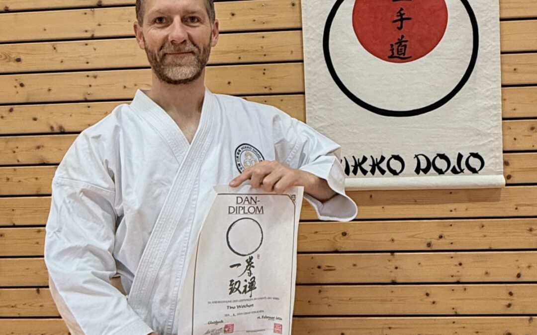 Tino Weichert 3.Dan im DKV