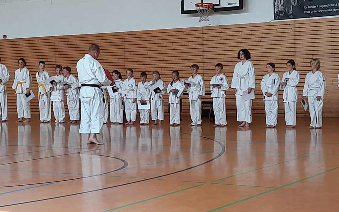 Kyu Prüfungen 18.06.2022